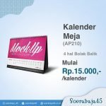 Kalender Meja Murah Bondowoso