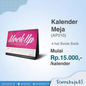 Kalender Meja Murah Bondowoso