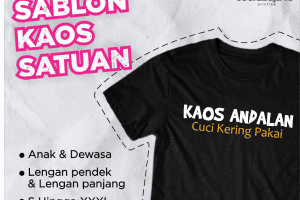Sablon Kaos Satuan Jember Bondowoso Banyuwangi