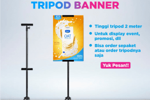 Tripod Banner – Digital Printing Jember Bondowoso Banyuwangi