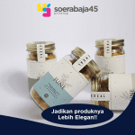 Cetak Label Sticker – Label Produk – Digital Printing Jember Bondowoso Banyuwangi