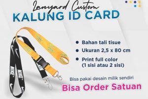 Tali ID Card – Lanyard Custom – Digital Printing Jember Bondowoso Banyuwangi