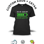 Sablon Kaos Satun – Sablon DTF – Desain Sendiri