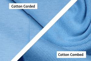 Cotton Carded vs Cotton Combed, Apa Bedanya?