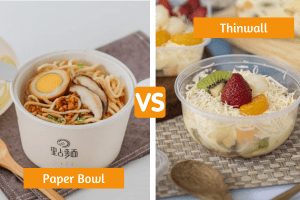 Paper Bowl vs Thin Wall, Mana yang Lebih Baik?