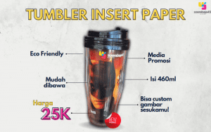 Tumbler Insert Paper