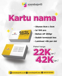 kartu nama