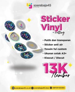 stiker vinyl