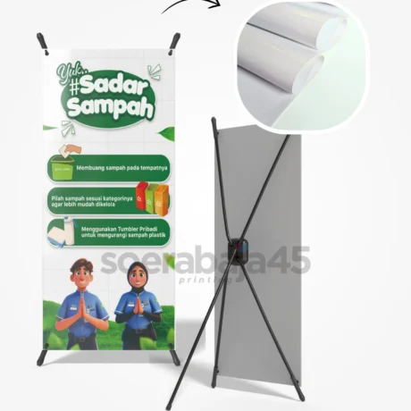 Paket Ekonomis X-Banner PVC