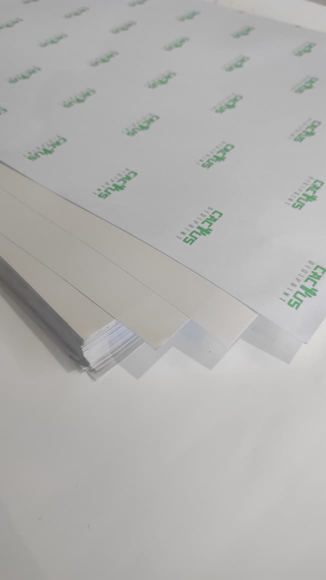Stiker Label Transparan Super Ekonomis